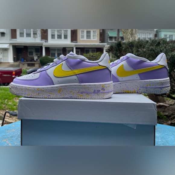 NWT - Nike Air Force Ones- Women’s Custom - Picture 5 of 6